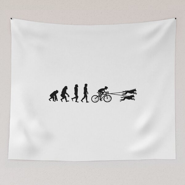 Item preview, Bikejoring DogScooting Dog Sport Bike Bicycle Evolution designed and sold by CuteDesigns1.