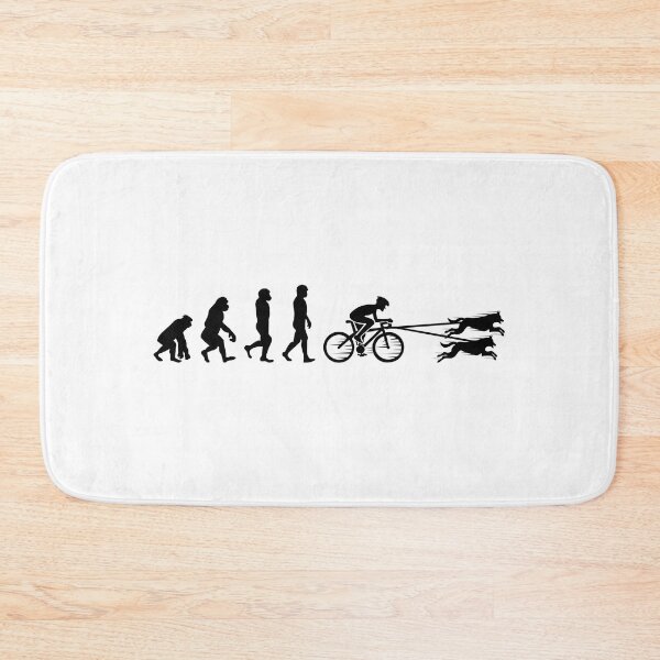 Item preview, Bikejoring DogScooting Dog Sport Bike Bicycle Evolution designed and sold by CuteDesigns1.
