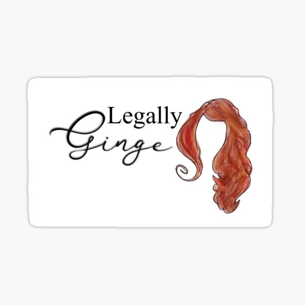 Artikel-Vorschau von Legal ginge, designt und verkauft von LegallyGinge.