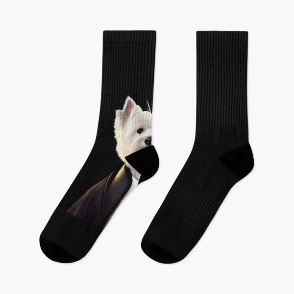 Item preview, West Highland White Terrier in Tuxedo designed and sold by Christolamber.