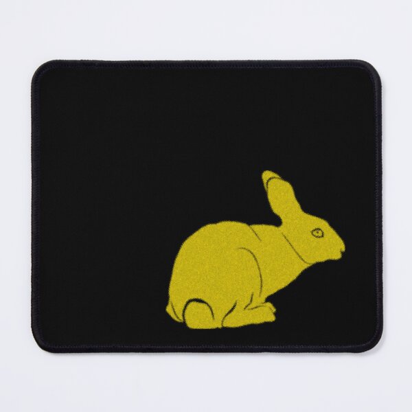 Item preview, Golden | yellow bunny rabbit silhouette designed and sold by DesignsByMadiha.