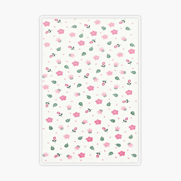 Coquette floral pattern  Sticker for Sale by Pixiedrop