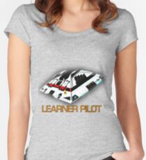 Learner Pilot - Elite: Dangerous Women's Fitted Scoop T-Shirt