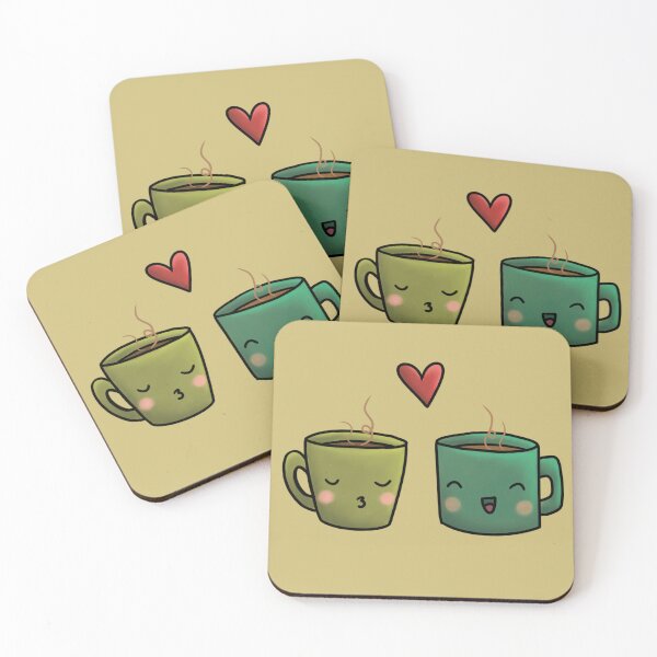 Item preview, Amigos de la taza de café designed and sold by foxandbeans.