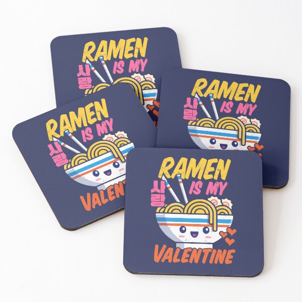 Item preview, Ramen Is My Valentine Funny Kawaii Noodles Valentine's Day designed and sold by petestyles.