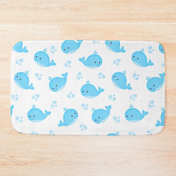 Item preview, Cute Kawaii Baby Blue Whale designed and sold by Orchyd.