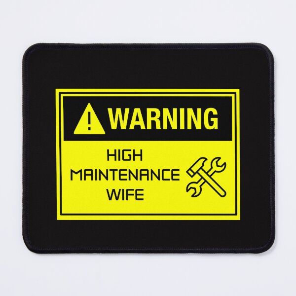 Item preview, High Maintenance Wife designed and sold by scoutsunlimited.
