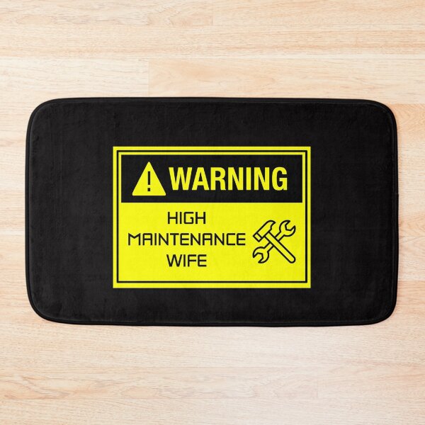 Item preview, High Maintenance Wife designed and sold by scoutsunlimited.