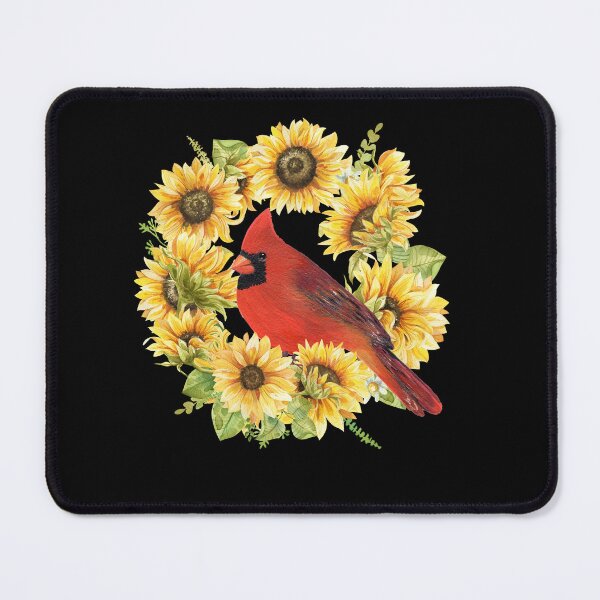 Item preview, Sunflower Cardinal Art designed and sold by Roy & Tiffany.