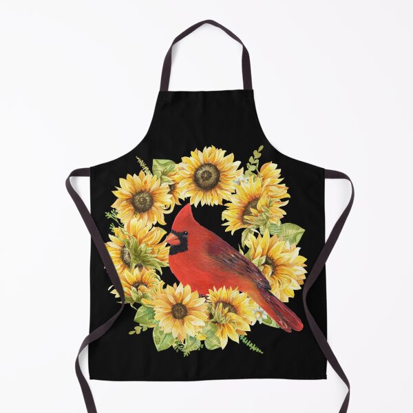 Item preview, Sunflower Cardinal Art designed and sold by Roy & Tiffany.