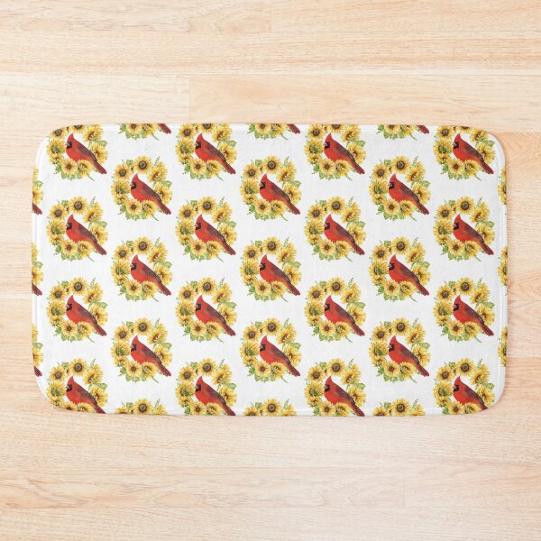 Item preview, Sunflower Cardinal Art designed and sold by Roy & Tiffany.