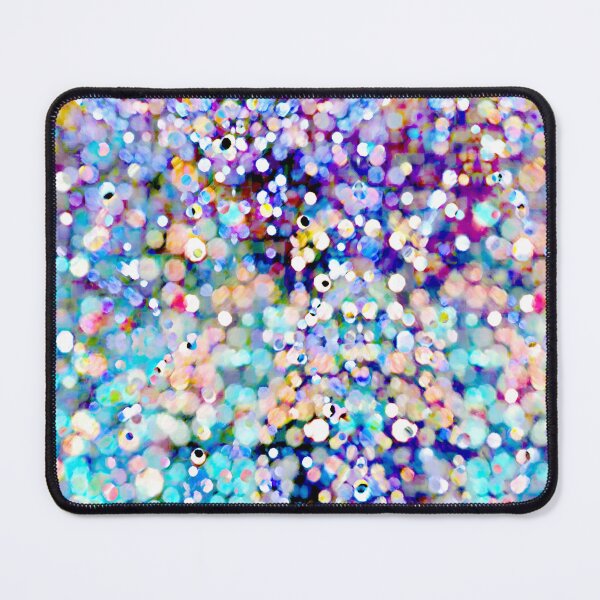 Item preview, Spotty dots abstract aqua blue earth digital organic art designed and sold by MisprintArt.