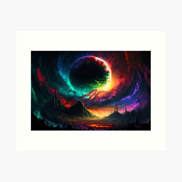 Item preview, Alien world  designed and sold by dotjamstudios.