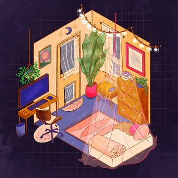 Artwork thumbnail, Rebecca's Room by Flickingjane