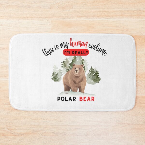 Item preview, this is my human costume i am really polar bear, the International Polar Bear Day, cute polar bear designed and sold by AlikeForth.