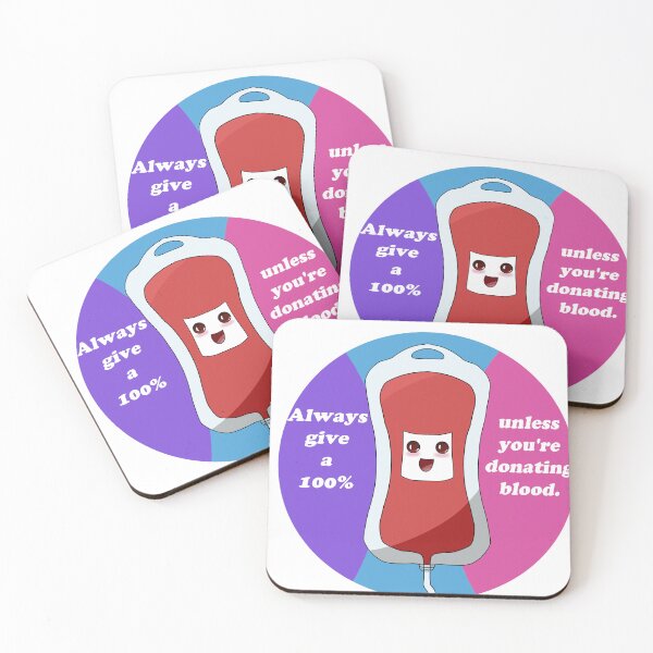 Item preview, Always give 100% unless you're donating blood designed and sold by rudidrawings.