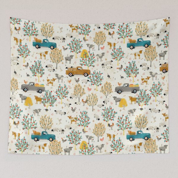 Item preview, Farm life designed and sold by Katherine Quinn Illustration.