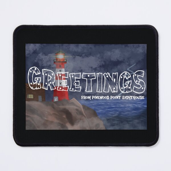 Item preview, Greetings Lakside Cove Postcard designed and sold by AllyInDreamland.
