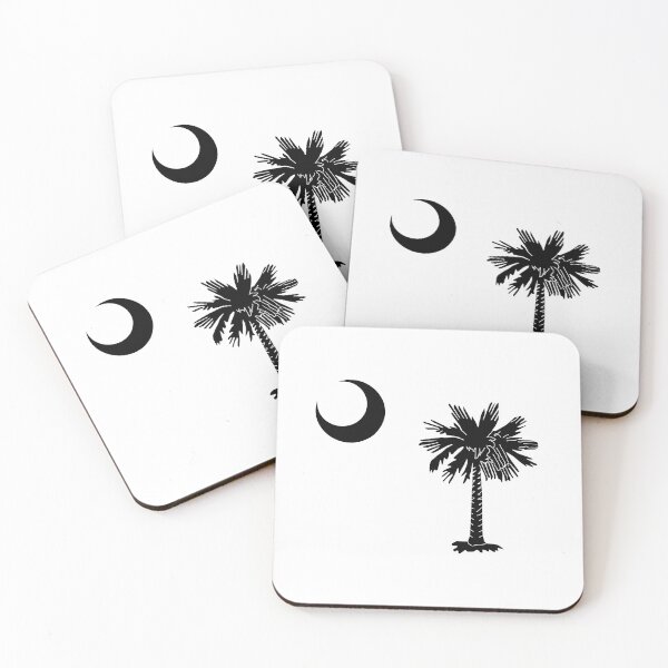 Item preview, Palmetto Flag Black and White designed and sold by anathemawrath.