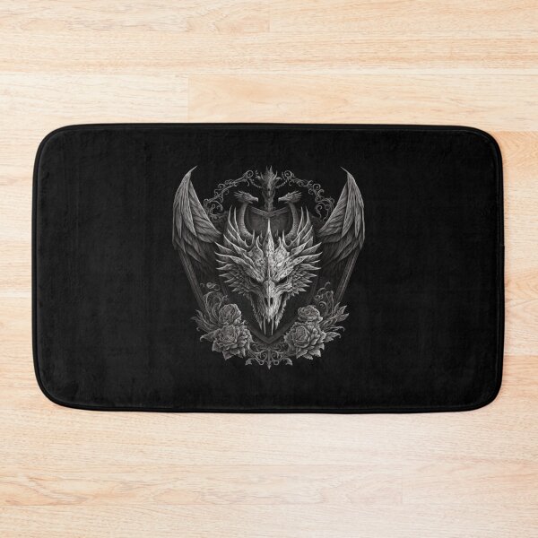 Item preview, Dragon skull crest designed and sold by Fablemyst.