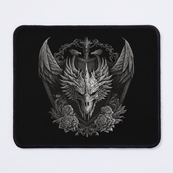 Item preview, Dragon skull crest designed and sold by Fablemyst.