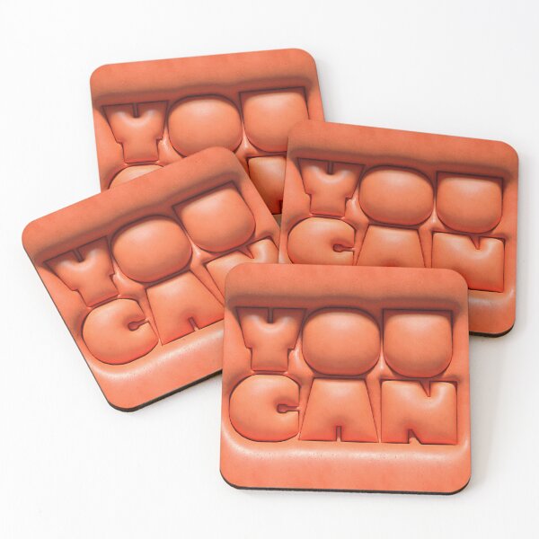 Item preview, You Can - 3D Lettering designed and sold by Victor Rosario.