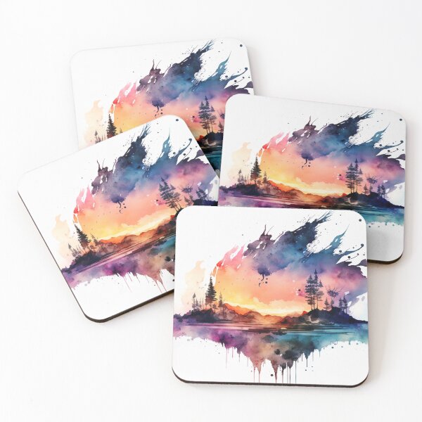 Item preview, Acuarela relajante #37 designed and sold by Avocado Design Studio.