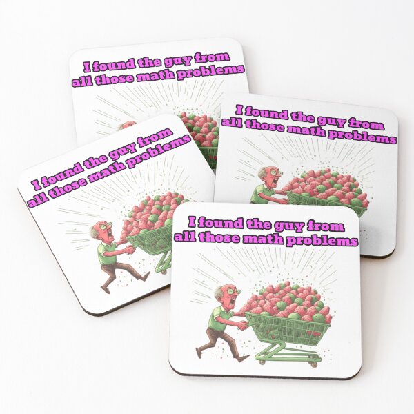 Item preview, Funny Fruit Guy From Math Problems  designed and sold by SilverAndGolden.