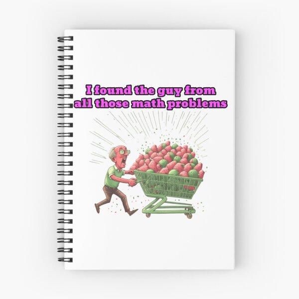 Item preview, Funny Fruit Guy From Math Problems  designed and sold by SilverAndGolden.