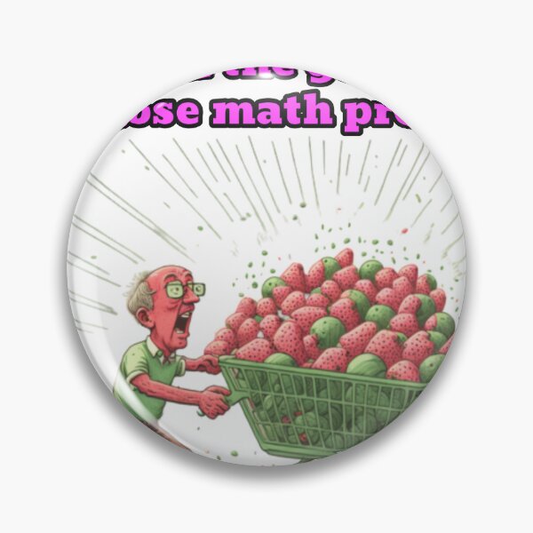 Item preview, Funny Fruit Guy From Math Problems  designed and sold by SilverAndGolden.