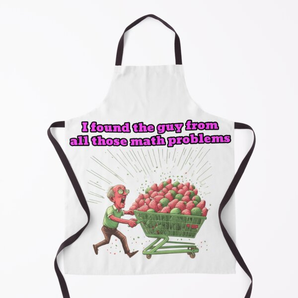 Item preview, Funny Fruit Guy From Math Problems  designed and sold by SilverAndGolden.