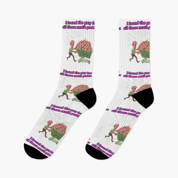 Item preview, Funny Fruit Guy From Math Problems  designed and sold by SilverAndGolden.