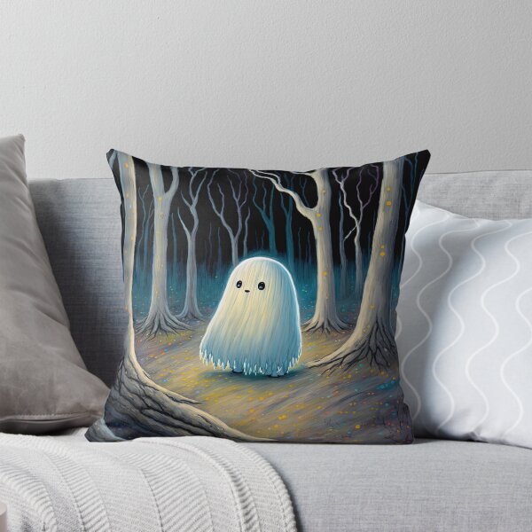 Item preview, Cute gost in a drak night designed and sold by AeonGraphic.