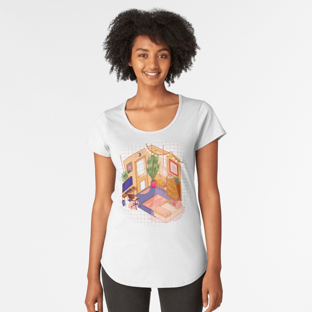 Item preview, Premium Scoop T-Shirt designed and sold by Flickingjane.