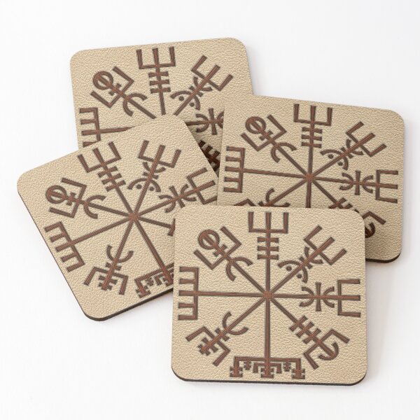 Item preview, Vegvisir. The Magic Navigation Viking Compass designed and sold by k9printart.