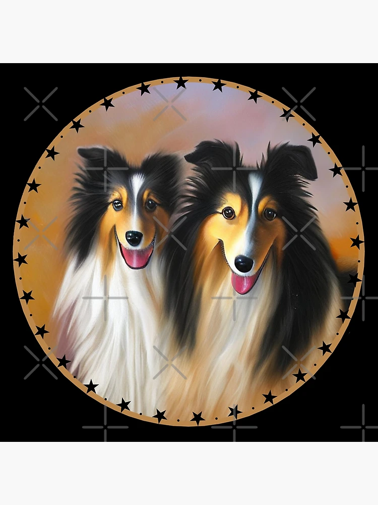Magnet & Sticker - Lassie Dog - 6″ x 5″