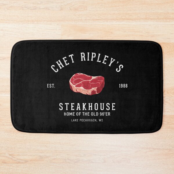 Artikelvorschau, Chet Ripley's Steakhouse – Heimat des alten 96er – Est. 1988 entworfen und verkauft von Primotees.