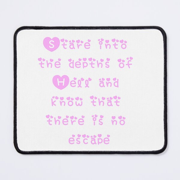 Item preview, Stare into Hell but... cute? designed and sold by AnarchyGreen.