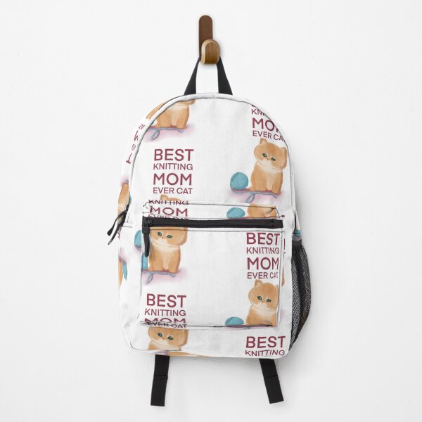 Item preview, Best Knitting Mom Ever Cat designed and sold by Myartbeyours.