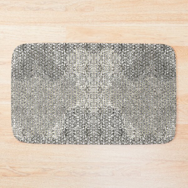 Item preview, Fractal honeycomb Smoke Union Cream Brown (v1) designed and sold by AJLeibengeist.