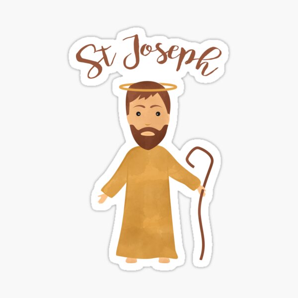 St. Joseph's Day Mass Sticker