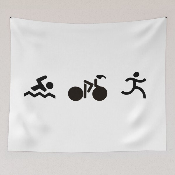 Item preview, Triathlon Swim Bike Run designed and sold by HatzicTshirts.