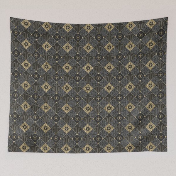 Item preview, 1920s Aesthetic Gold Art Deco Great Gatsby Pattern designed and sold by MadfishDesigns.