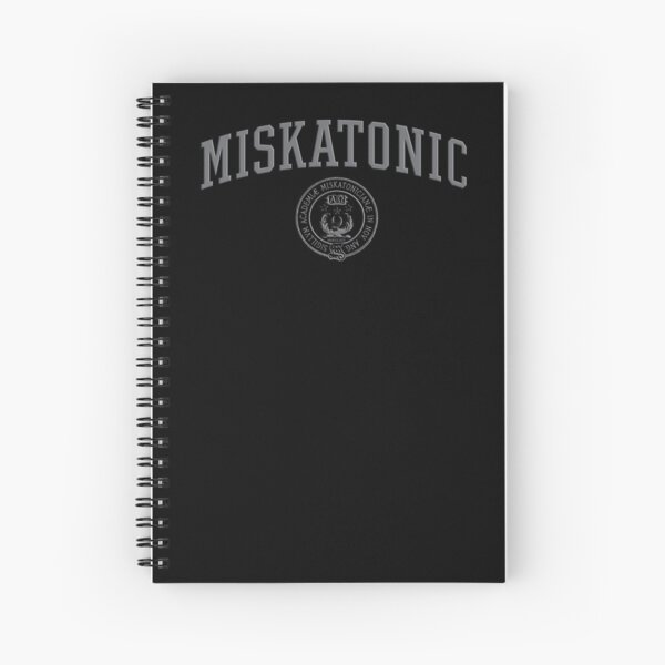Miskatonic University Collegiate Spiral Notebook