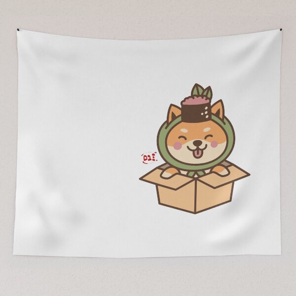 Item preview, Maki Sushi Shiba Inu - Kawaii Japan designed and sold by royumi.