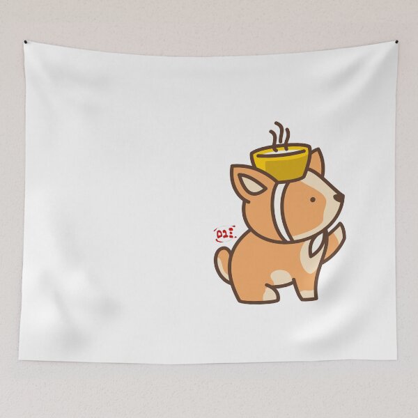 Item preview, Ocha Shiba Inu - Kawaii Japan designed and sold by royumi.