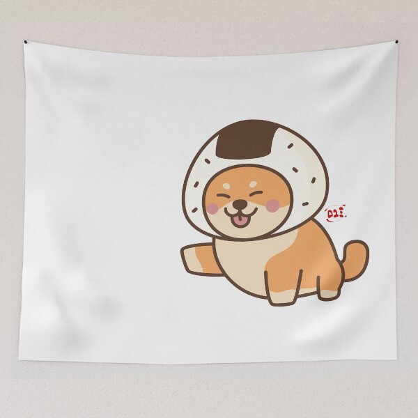 Item preview, Onigiri Shiba Inu - Kawaii Japan designed and sold by royumi.