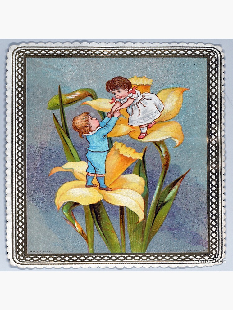Retro Valentine Flowers Vinyl