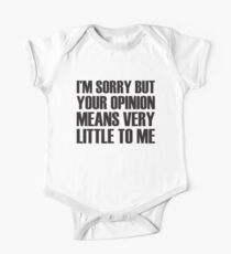 Rick & Morty - I'm sorry but your opinion One Piece - Short Sleeve