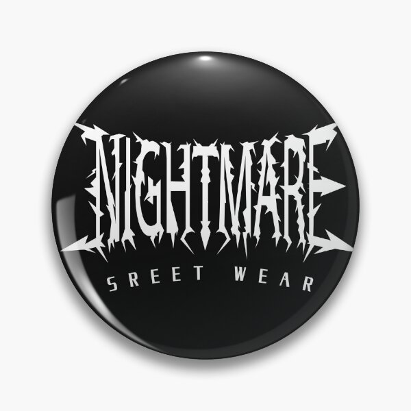 Item preview, black and white nightmare artwork for metal logo design designed and sold by Richstd.